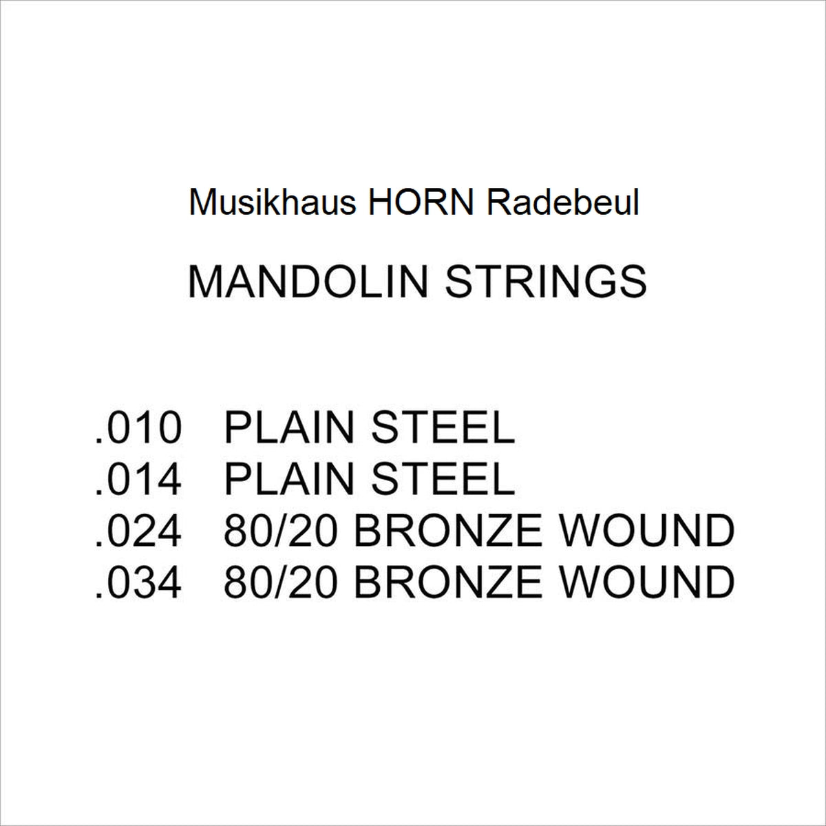 MHH Strings Mandoline Bronze