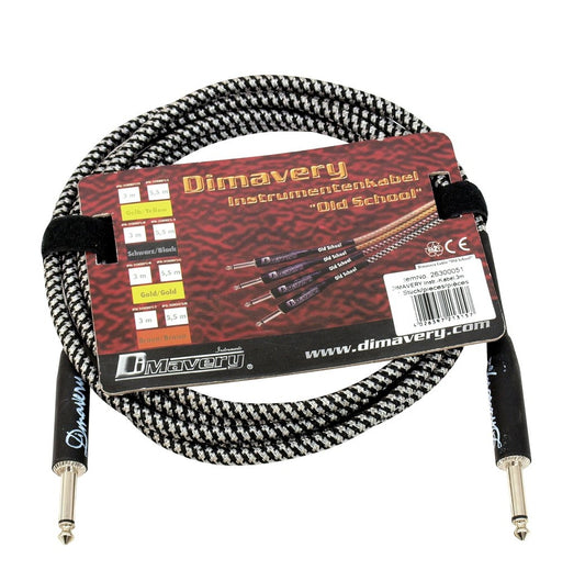 Dimavery Old School Kabel 3m