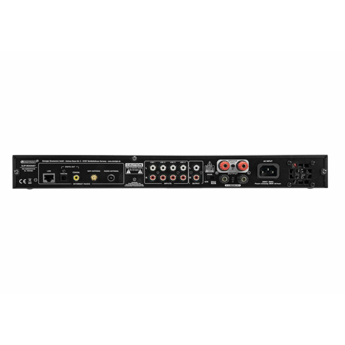 Omnitronic DJP-900NET / B-Ware
