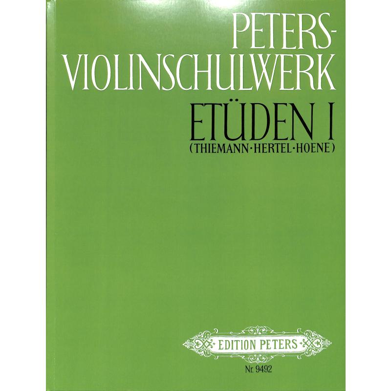 Peters-Violinschulwerk Etüden 1 (B-Ware)