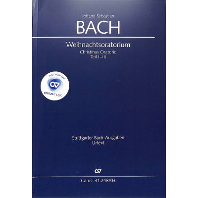 Bach Johann Sebastian Weihnachtsoratorium BWV 248 Teil I-III
