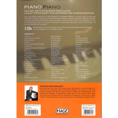 Piano Piano - die 100 schönsten Melodien von Klassik bis Pop - leicht