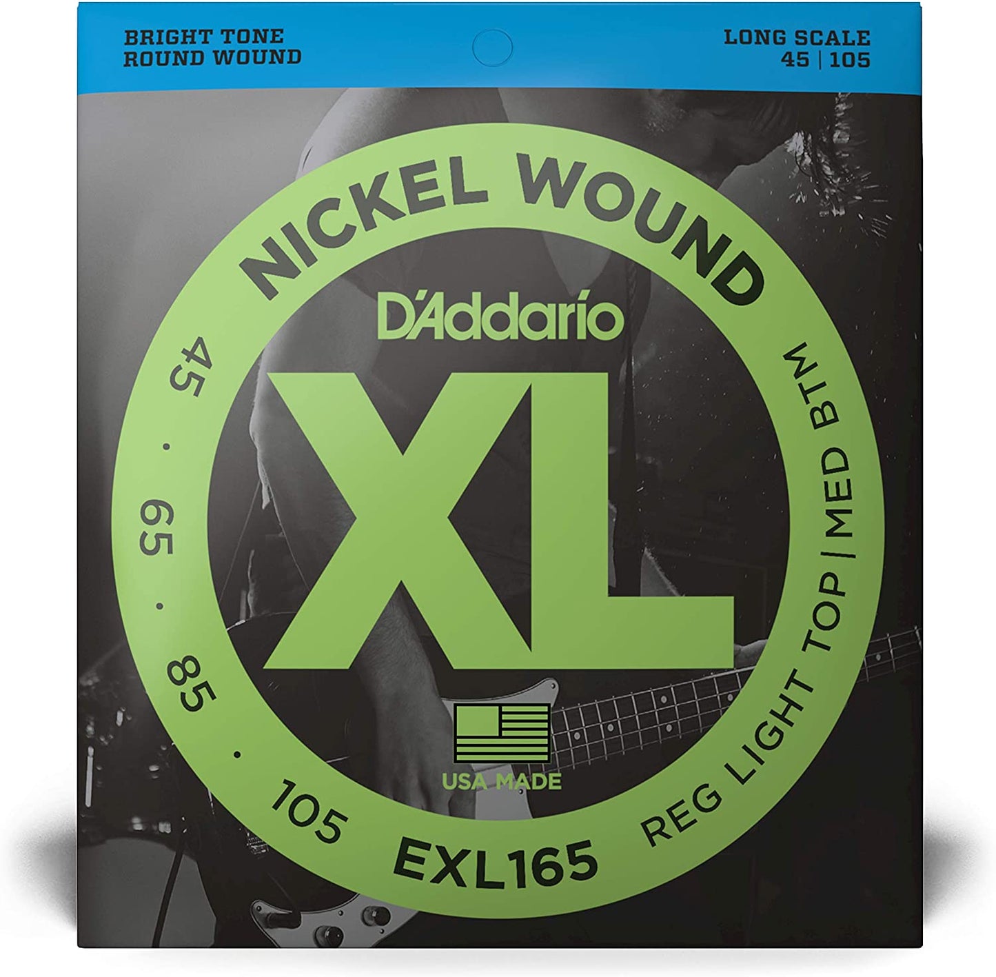 D'Addario Nickel Wound EXL165