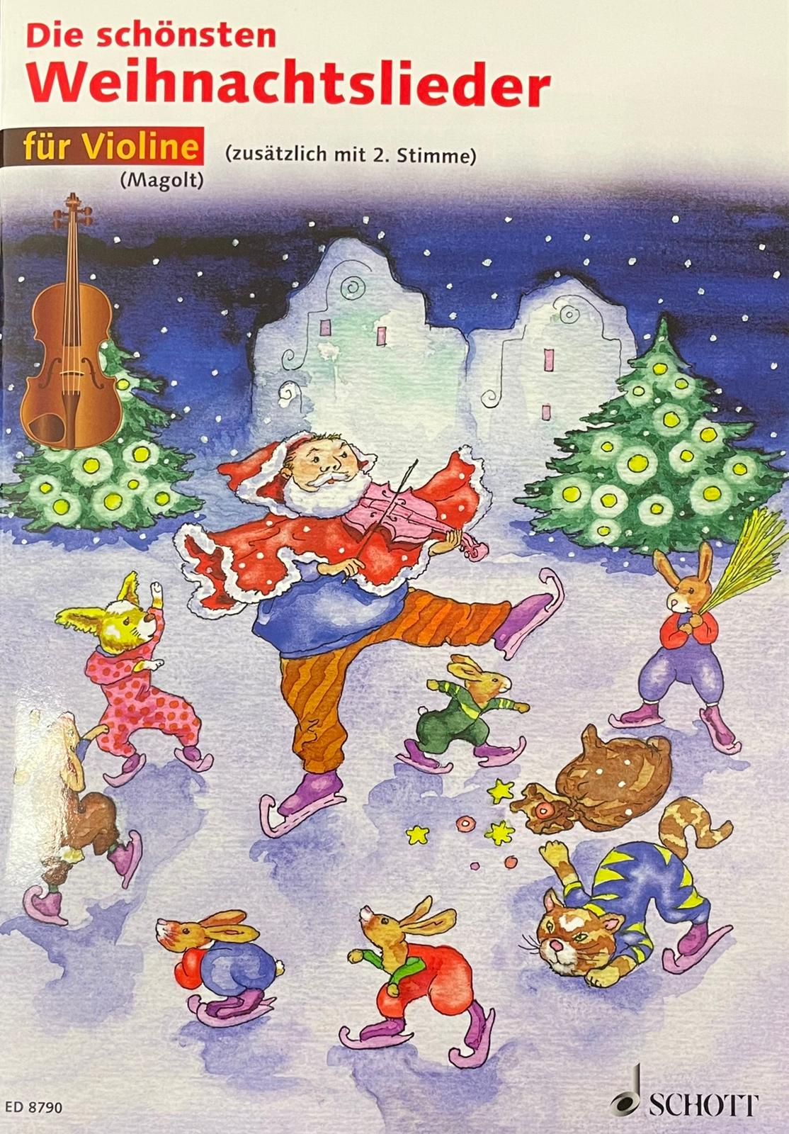 Die schönsten Weihnachtslieder für Violine