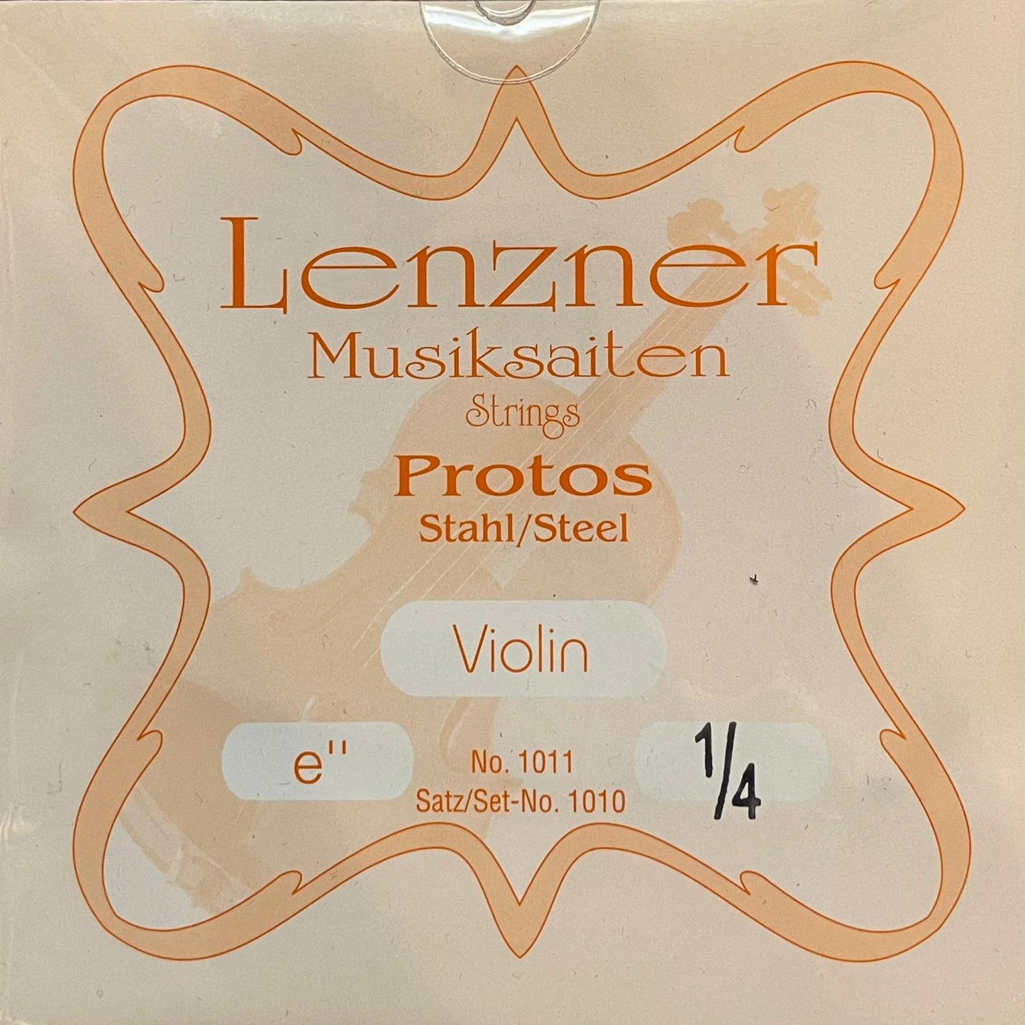 Lenzner Protos Steel 1/4 Violin