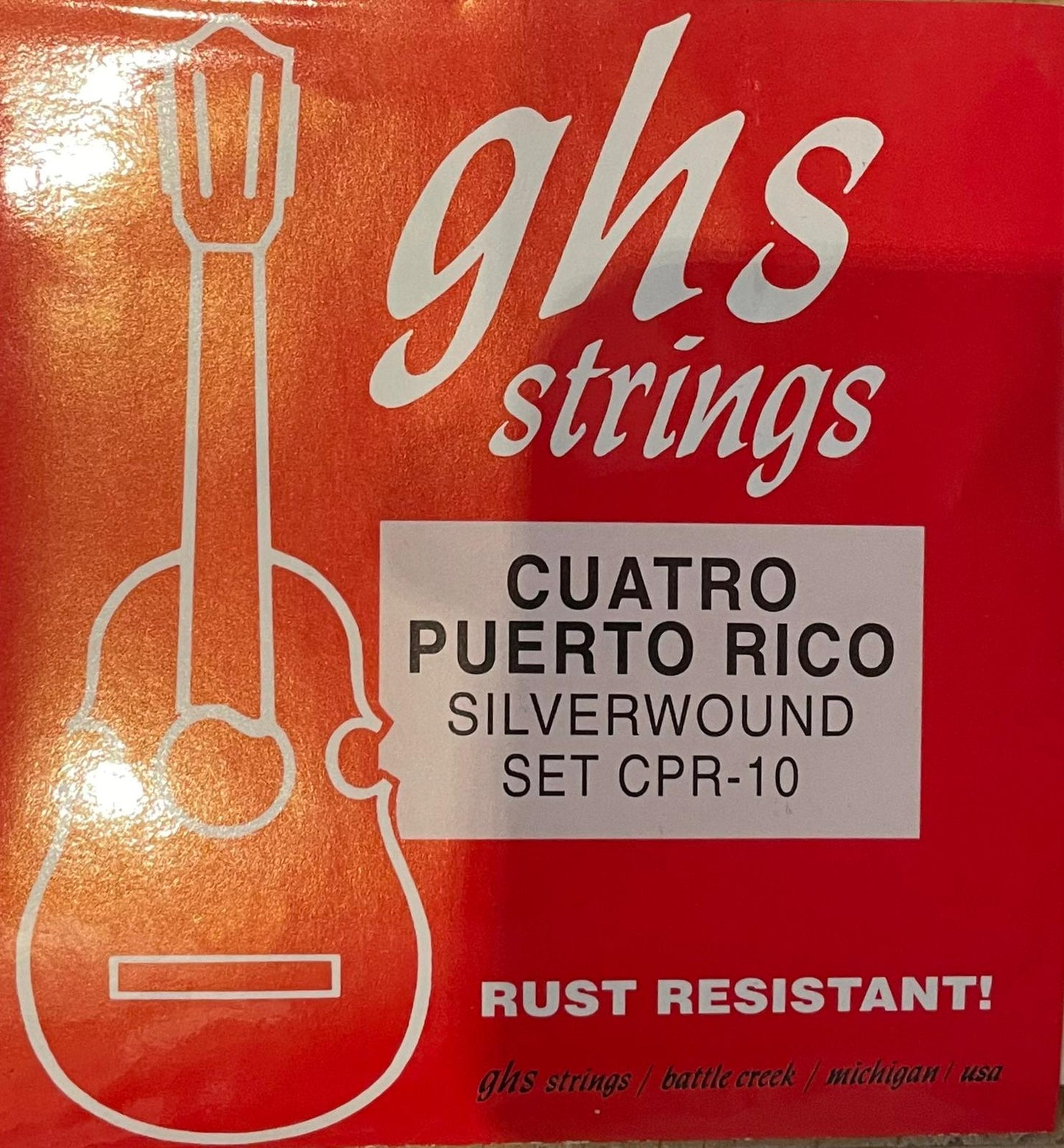 GHS Cuatro Pietro Rico Silverwound Set CPR-10