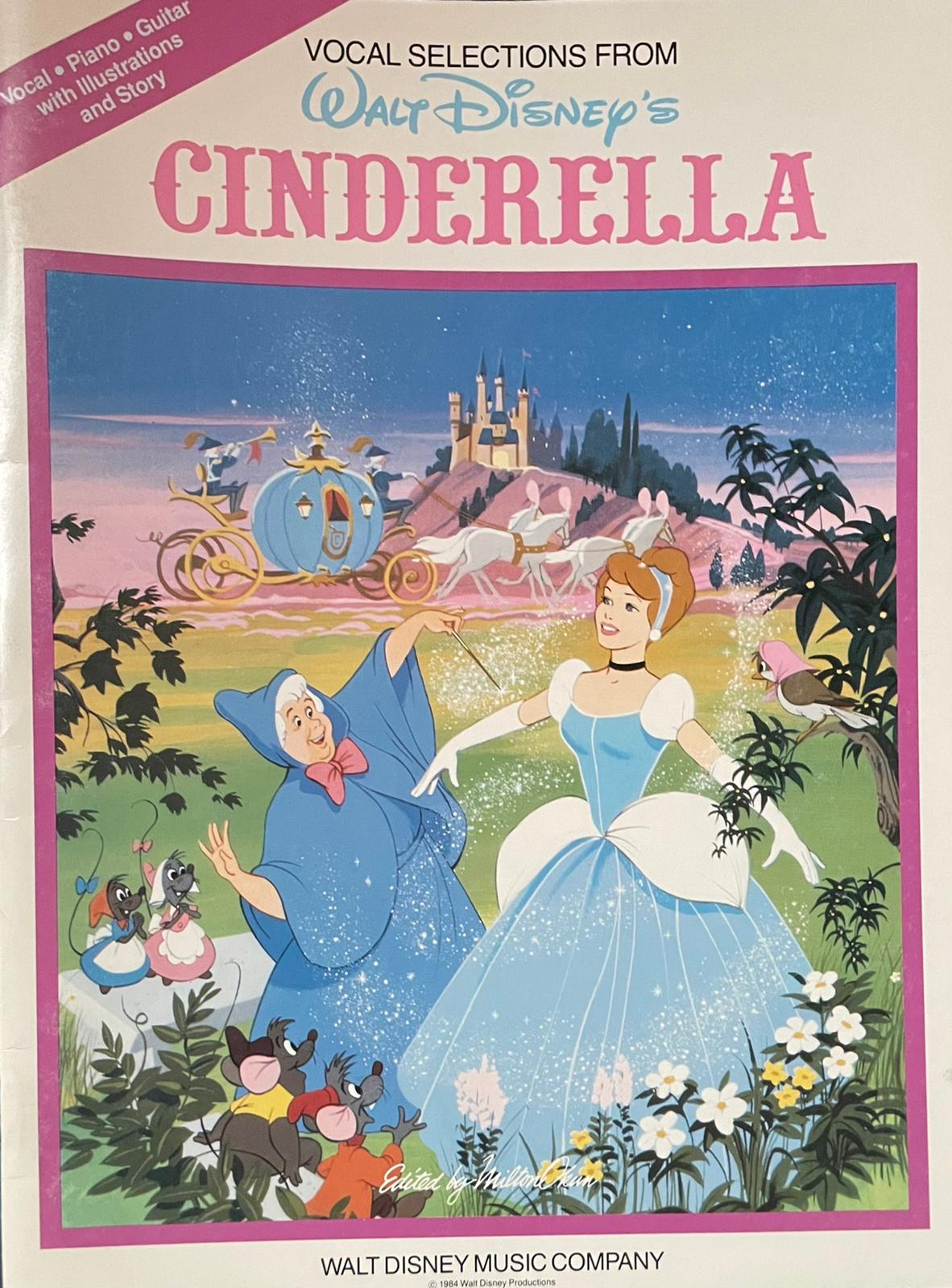 Walt Disney's Cinderella (Gesang, Piano und Gitarre)