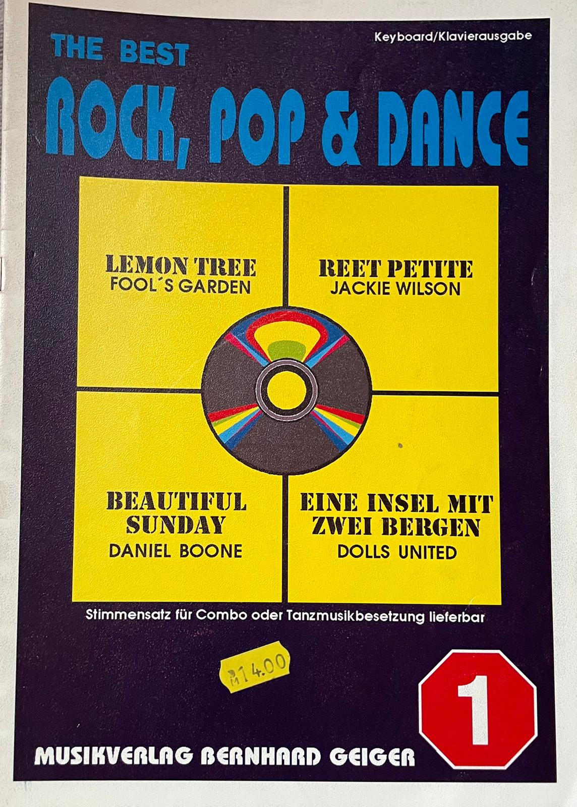 The Best Rock, Pop & Dance 1 (Klavier, Keyboard)