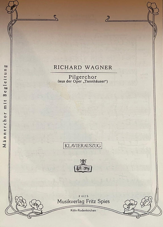 Richard Wagner Pilgerchor (Klavier)