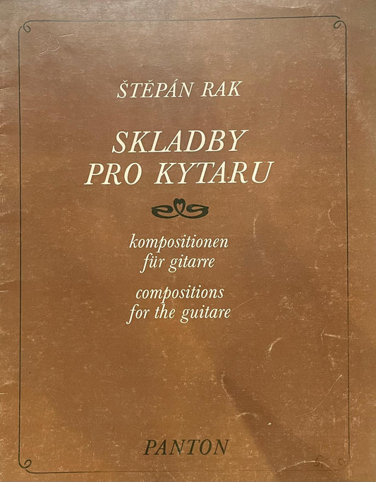 Štepán Rak - Skyladby Pro Kytaru (Gitarre)