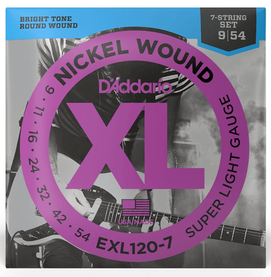 D'Addario EXL120-7