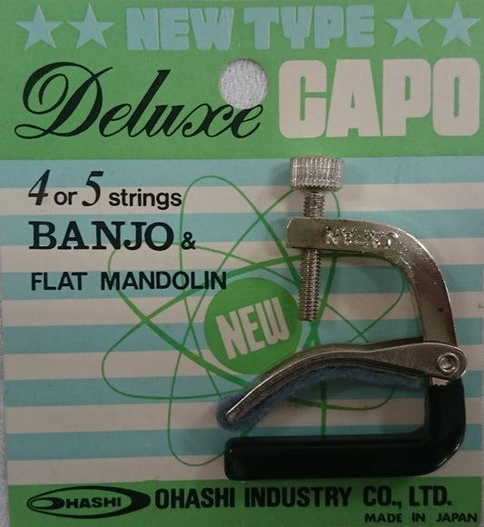 Ohashi Deluxe Capo Banjo